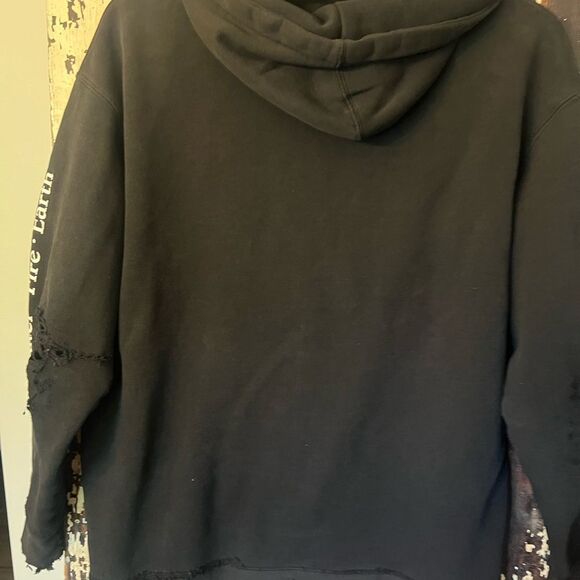 Element distressed Black Hoodie. Men’s size M. - Picture 2 of 12